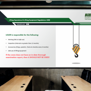 lifting operations - lifting equipment - regulations 1998