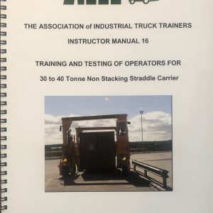 Instructor Manual 16 Non Stacking Straddle Carrier